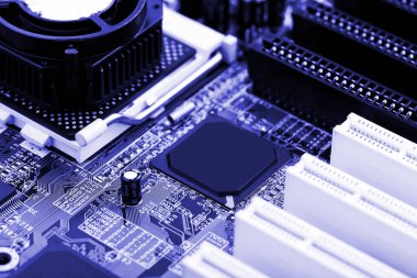 Bilgisayar anakart portre