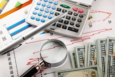 Masada ofiste iş nesneleri