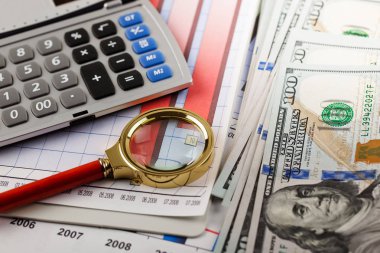 Masada ofiste iş nesneleri