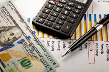 Masada ofiste iş nesneleri