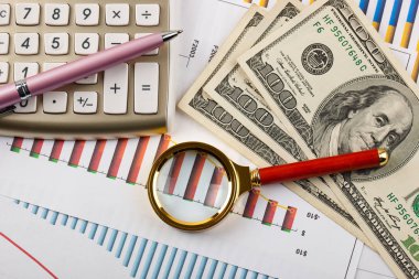 Masada ofiste iş nesneleri