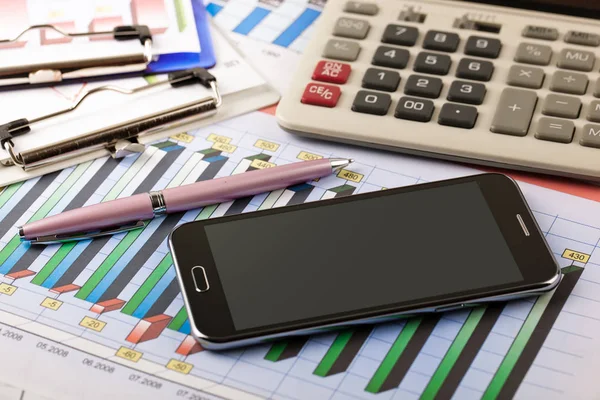 Masada ofiste iş nesneleri