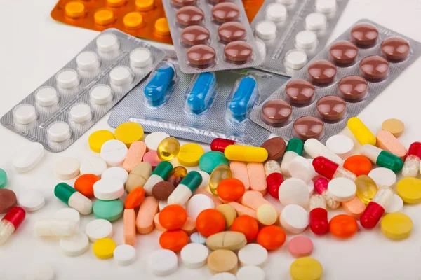 Pílulas Médicas Para Consumo Doméstico — Fotografia de Stock