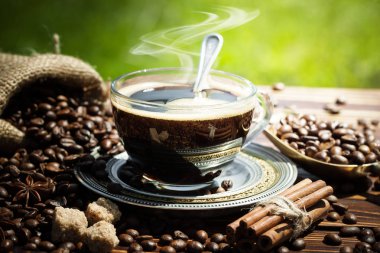 Eski arka plan üzerinde kahve siyah