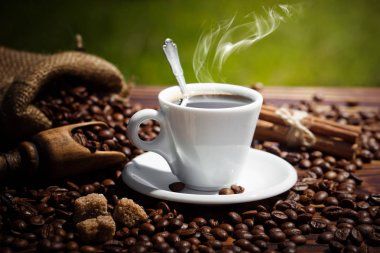 Eski arka plan üzerinde kahve siyah