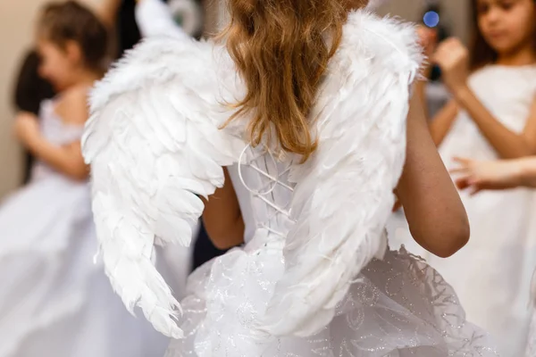 Anjo asas menina doce — Fotografia de Stock