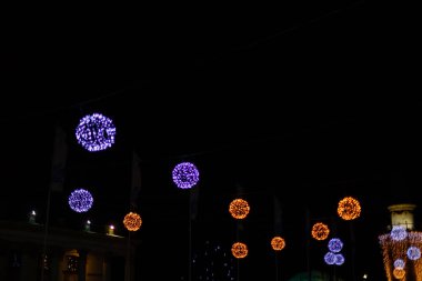 Noel fener ve rahat ışıkları