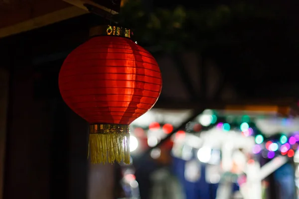 Kerst Chinese lantern, Xian, China — Stockfoto