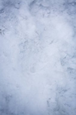 Taze kar doku arka plan beyaz mavi glitter