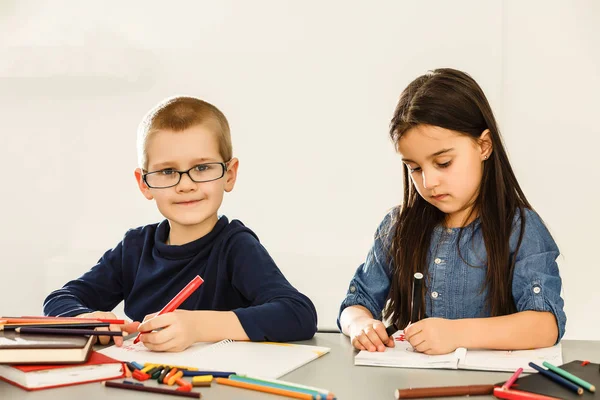 Educação Escola Primária Aprendizagem Conceito Pessoas — Fotografia de Stock