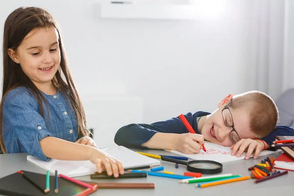 Educação Escola Primária Aprendizagem Conceito Pessoas — Fotografia de Stock