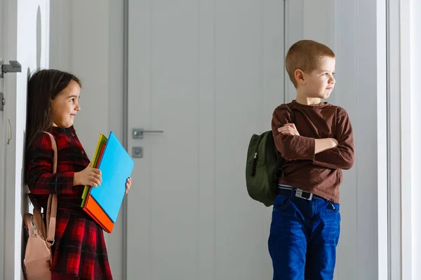 Educatieve School Isolatie Pesten Concept — Stockfoto