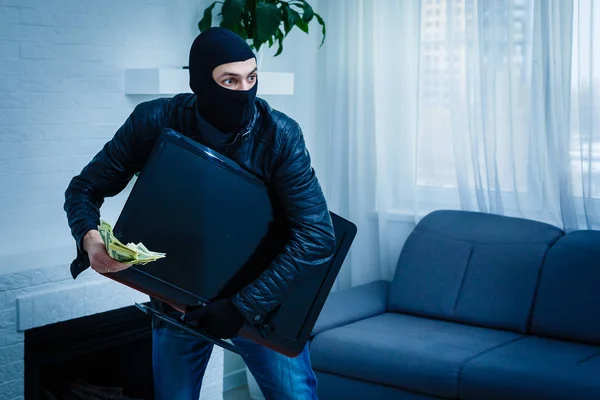 Evde Bir Hırsız Var — Stok fotoğraf