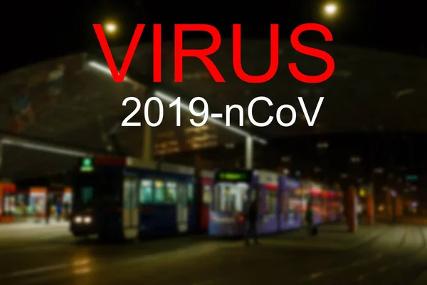 Avrupa Coronavirus Karantinası Kavram Corona Virüsü Salgını Salgın Korkularından Etkilenen — Stok fotoğraf