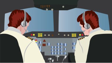 big aircraft cockpit