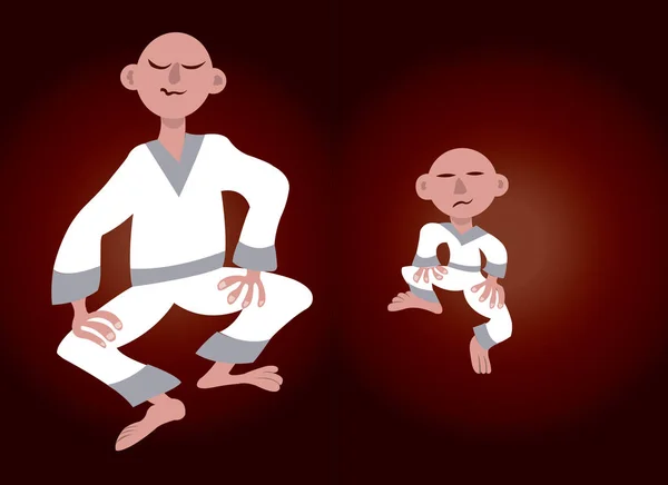 Maître Tai Chi — Image vectorielle