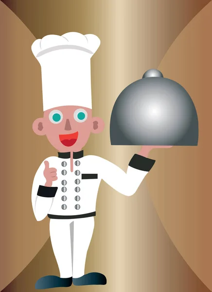 Η κορυφαία chef — Διανυσματικό Αρχείο