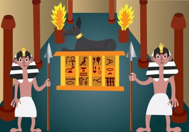Ancient Egyptian Treasure clipart
