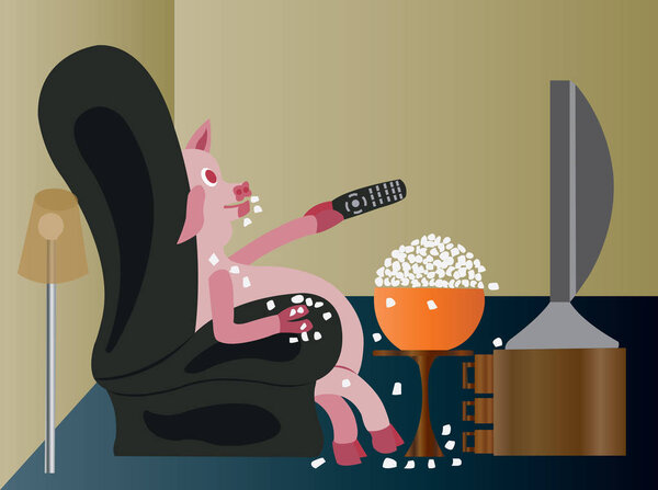 Картошка на диване
