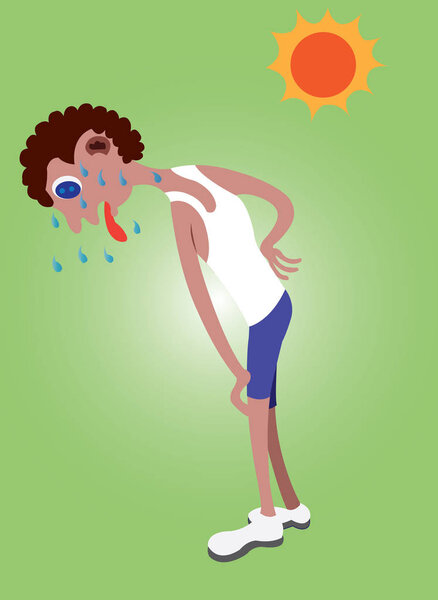 Жаркий солнечный день
