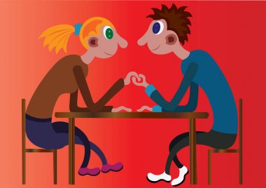 Dating Night hour clipart