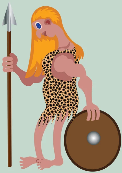 Женщина-воин 2 — стоковый вектор