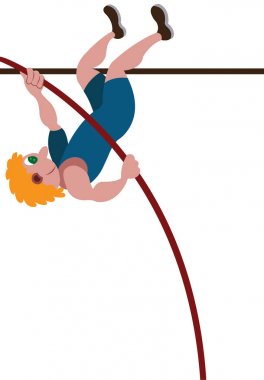 Sırıkla yüksek atlama 