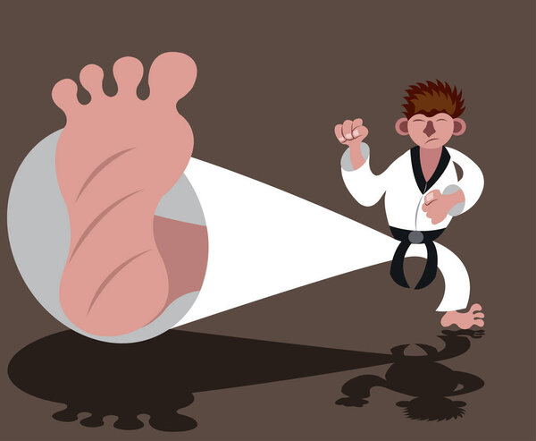 Удар каратэ
