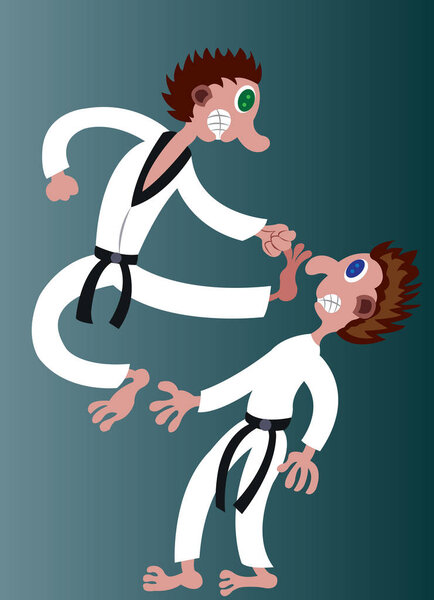 Каратэ Перемещает 6