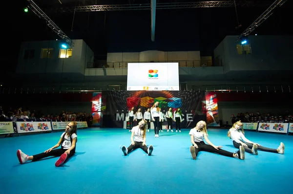 Children dance at International "MegaDance" competotion — Stock Photo, Image