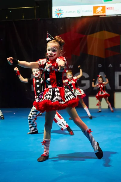 Children dance at International "MegaDance" competotion — Stock Photo, Image