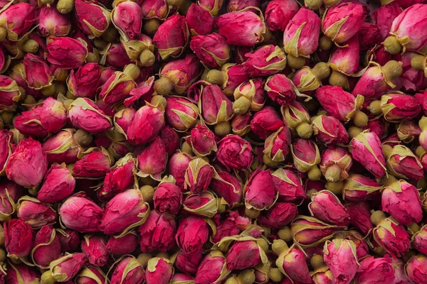 Çay çiçek doku. Gül çayı. Organik Kuru çiçek çay yaprakları.