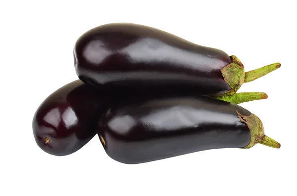 Aubergine sur blanc — Photo