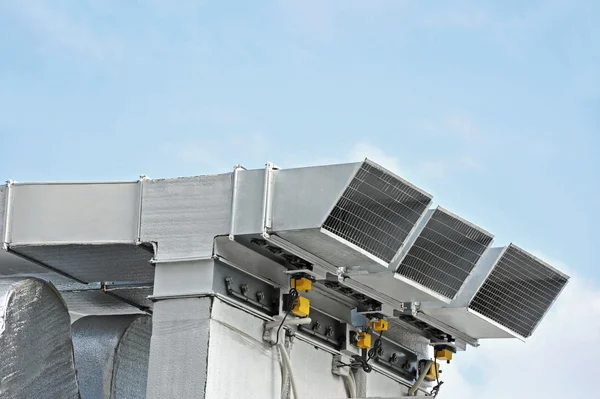 Sistema di ventilazione industriale — Foto Stock