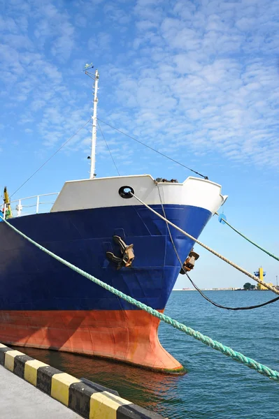 Navio graneleiro — Fotografia de Stock