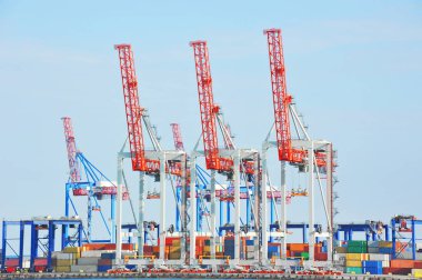 bağlantı noktası kargo vinç ve konteyner