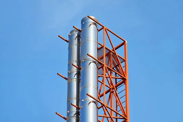 Sistema di ventilazione industriale — Foto Stock