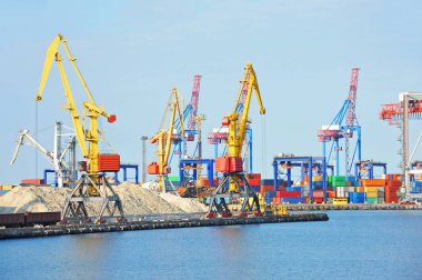 bağlantı noktası kargo vinç ve konteyner