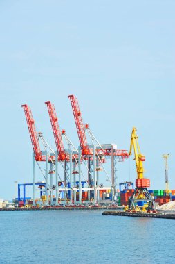 bağlantı noktası kargo vinç ve konteyner