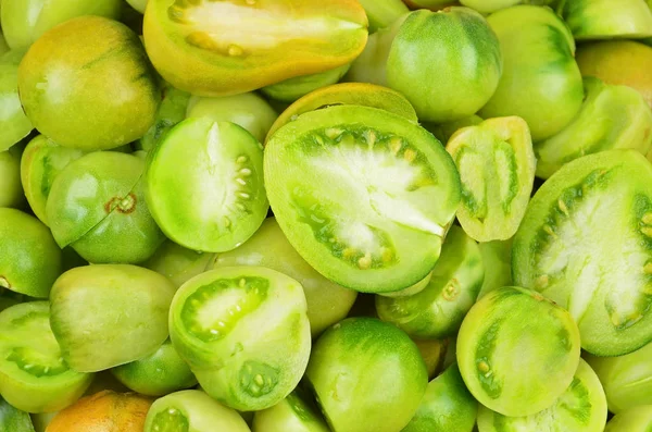 Tomate tranchée, gros plan — Photo