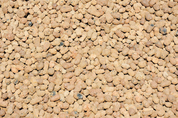 Haydite as background