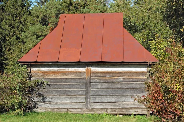 Starożytna wiejska stodoła — Zdjęcie stockowe