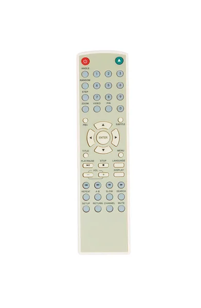 Remote control on white — Stock Photo, Image