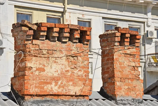 Gammal ventilationskanal — Stockfoto