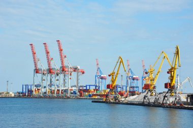 bağlantı noktası kargo vinç ve konteyner