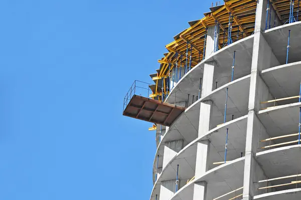 Werk op de bouwplaats — Stockfoto