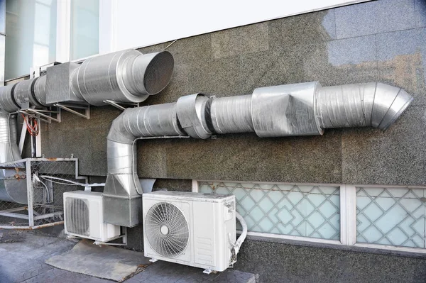 Industriella ventilationssystem — Stockfoto