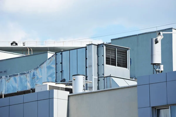 Sistema de ventilação industrial — Fotografia de Stock