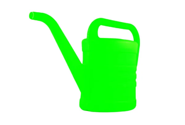 Plastic watering pot — Stock Photo, Image