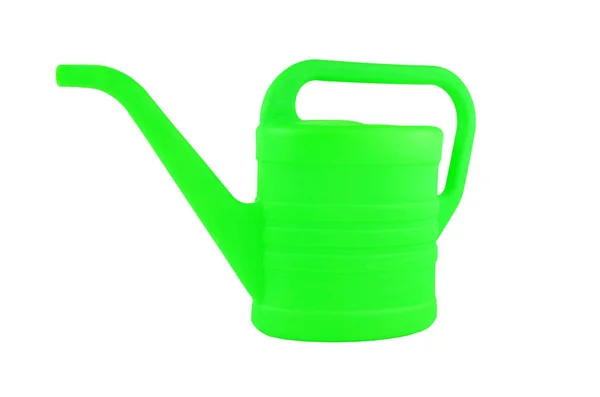 Plastic watering pot — Stock Photo, Image